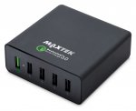 40W 5 Port USB Charger with 1x Qualcomm Quick Charge 3.0 Port
