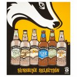 Badger summer selection 6 x 500ml