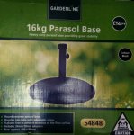 16kg parasol base