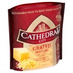 Cathedral City Grated Mature & Lighter Mature Cheddar 180g