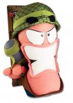 WORMS 12" 30cm Large Plush Soldier