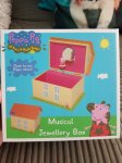 Peppa pig musical jewellery box