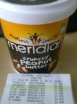 Meridian Crunchy Peanut Butter 454g