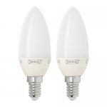 IKEA LED Candle bulbs 200 Lumen - £1.95 for two