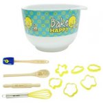 Mr Men Mr Happy 9 Piece Baking Set 1.99