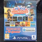 PS Vita 4gb memory card and games
