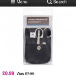 Superdrug Compact Manicure set