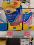 Scholl gel insoles for women, flats and heels from £10.50 in Sainsburys local warrington