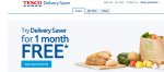 Tesco Anytime DELIVERY Saver FREE for 1month can be canceled any time! Free Delivery on - Groceries, F&F and