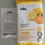 Wilko anti bacterial cleaning wipes, 40