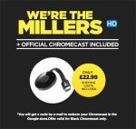 Chromecast & We`re The Millers Movie