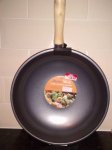 30cm Wok with Wooden Handle