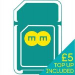 EE 4G Pay As You Go Multi SIM (Standard size/micro & Nano) plus &pound;5 credit ee-uk-shop