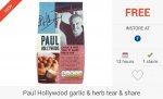 FREEBIE: 2 x Paul Hollywood Garlic & Herb Tear & Share Bread Mix via Checkoutsmart & Clicksnap Apps