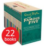 The Famous Five: Complete Collection - 22 Books just £22.75 Del with code @ The Book People (Huge Flash Sale ie Horrid Henry's Loathsome Library Collection - 30 Books £20.95 Del)