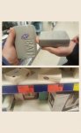 Stone soap dispenser and holder