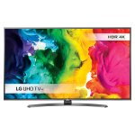 (Price Drop) LG 43UH661V LED HDR 4K Ultra HD Smart TV, 43" With Freeview HD/freesat HD & Metallic Design LG