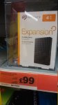 Seagate Expansion 4TB portable USB 3 hard drive in Sainsbury's Eltham