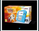 Pokemon sun or moon 2ds console with code