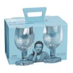 Jamie Oliver wine glasses. Four x45cl