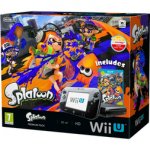 Black Wii U Premium with Splatoon (Wii U)