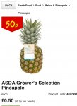 Pineapple @ Asda (C&C)