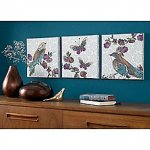 Monsoon Home Multicoloured Monsoon Birds Wall Art (with code)