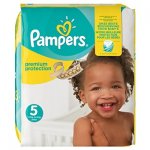 Pampers Premium Protection Nappies Monthly Saving Pack - Size 5, Pack of 136, (2.2p per nappy) at Amazon delivered with S&S and Amazon Family
