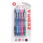Zebra Pens Z Grip Assorted 5pk