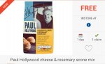 FREEBIE: Paul Hollywood Cheese & Rosemary Scone Mix via Checkoutsmart App