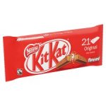 Tesco Kit Kat Finger Milk Chocolate Biscuit 21 Pack (436.8G)