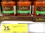 Morrisons Signature pasta sauces