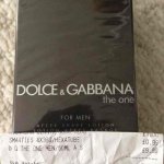 Dolce & Gabbana the one 50ml mens aftershave lotion