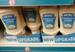 Poundland. Heinz seriously good light mayonnaise 819g