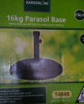 16kg parasol base