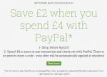 £2.00 off when you spend £4 on Google Play with PayPal - selected customers