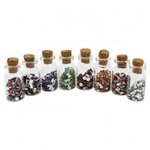 Set of 8 Mini Gem Craft Jars / Set of 8 Mini Glitter Craft Jars each (with code) + C&C