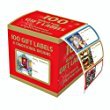 Tallon Christmas Collection Gold Foil Adhesive Label (Pack of 100)