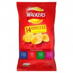 Walkers classic 14 pack crisps