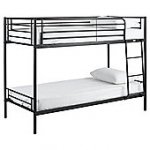 Mika Midsleeper Silver Metal Bed Frame with Pink Tent £62.45 Del / Mika Trio Metal Bunk Bed £97.95 Del with codes