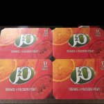 J2O orange & passion fruit 24 cans