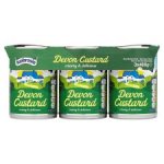 Ambrosia Ready-To-Serve Devon Custard 3 x 400g Tins