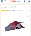 Tesco 6-Man Family Tent