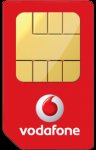 Vodafone, Sim Only, £17 p/m, £5.50 p/m after redemption, unl mins, unl texts, 8 GB