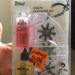 Crivit chain cleaning kit