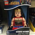 Lego Wonder Woman Alarm Clock in Sainsbury's Hayes