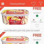 free aunt Bessie's ice cream 900ml from Morrisons via checkout smart