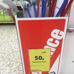Clearance on mops