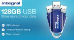 Integral 128GB Courier USB Flash Drive £14.99 delivered from My memory
