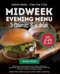 Frankie and Benny's - 3 courses + drink - Weekdays only